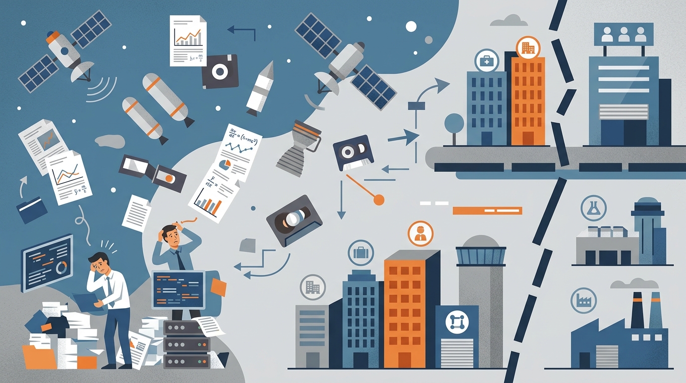 宇宙業界の情報断絶課題