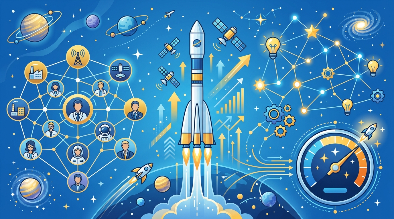 宇宙産業エコシステム変革の成果